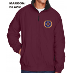 Harriton Fleece-Lined Nylon Jacket